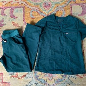 Alps blue figs scrub set!